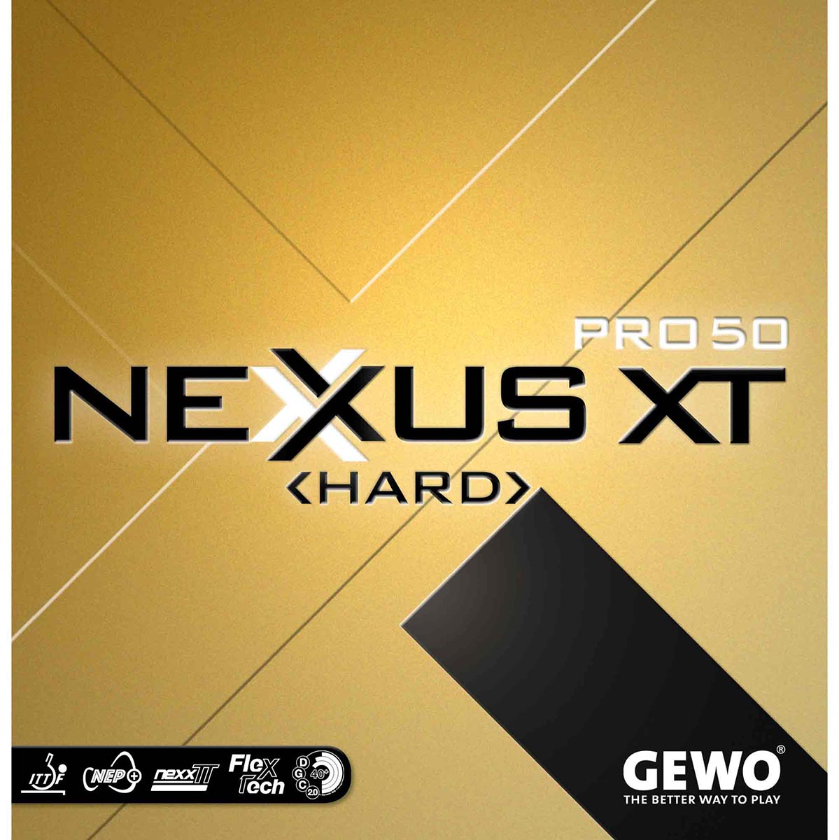 Gewo Nexxus XT Pro 50 Hard Rubber