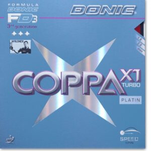 Donic Coppa X1 Turbo Platin Table Tennis Rubber