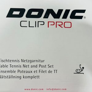 Donic Clip Pro Table Tennis Net & Post